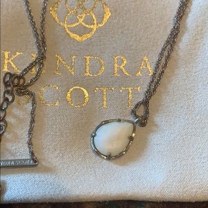 LAST CHANCE! Kendra Scott White Pendent Necklace